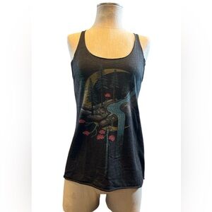 Tank Top with Nature Design
